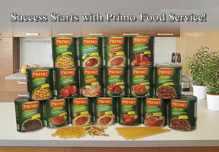 Primo Food Service Products group shot